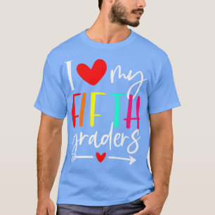 I Liebe Mein Fünftklässler Valentinstag Happy 100 T-Shirt
