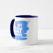 I LIEBE MEIN GAY GRANDPA - -.pnng Tasse (Vorderseite Links)