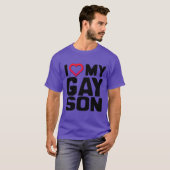 I LIEBE MEIN GAY SON -.pnng T-Shirt (Vorne ganz)
