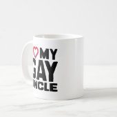 I LIEBE MEIN GAY UNCLE -.pnng Kaffeetasse (Vorderseite Links)