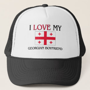 I Liebe mein georgischer Freund Truckerkappe