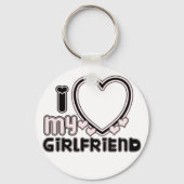i Liebe mein gf Schlüsselanhänger (Vorderseite)