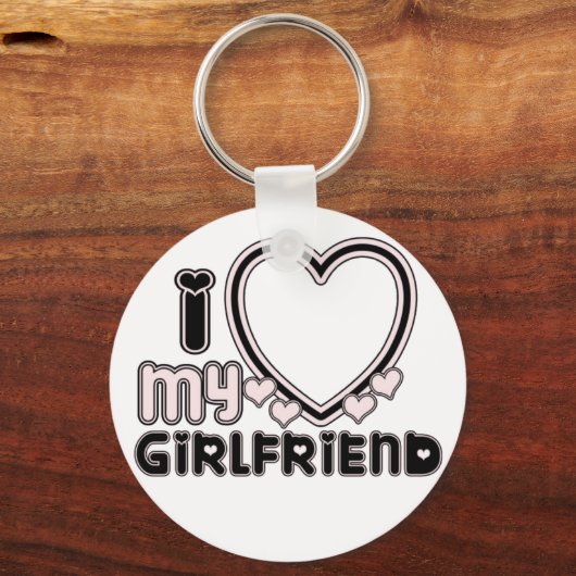 i Liebe mein gf Schlüsselanhänger (Vorderseite)