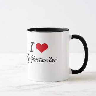 I Liebe mein Ghostwriter Tasse