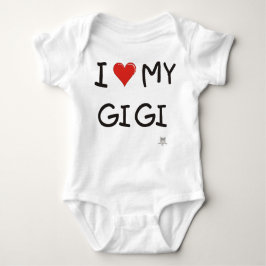 I LIEBE MEIN GIGI BABY STRAMPLER