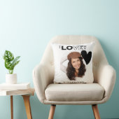 I LIEBE MEIN GIRLFRIEND Foto Geschenk Personalisie Kissen (Stuhl )