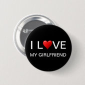 I LIEBE MEIN    GIRLFRIENDBUTTON BUTTON (Vorne & Hinten)