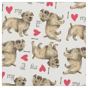 I Liebe mein Glen von Imaal Terrier Stoff