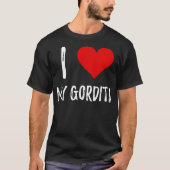 I Liebe mein Gordita lustiger T - Shirt (Vorderseite)