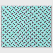 I Liebe mein Gordon-Setzer Geschenkpapier (Flach)