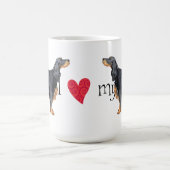 I Liebe mein Gordon-Setzer Kaffeetasse (Mittel)