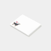 I Liebe mein Gordon-Setzer Post-it Klebezettel (angewinkelt)