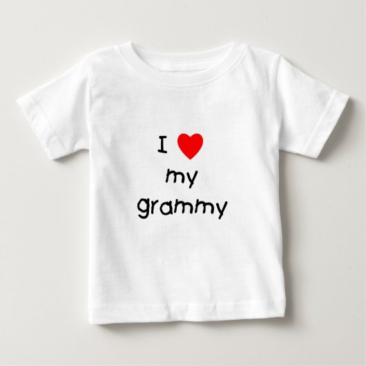 I Liebe mein Grammy Baby T-shirt (Vorderseite)