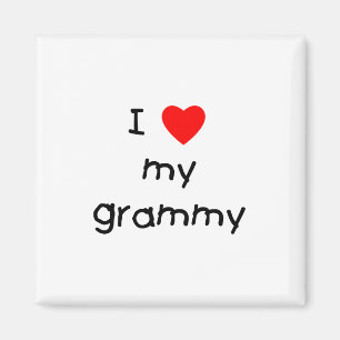 I Liebe mein Grammy Magnet