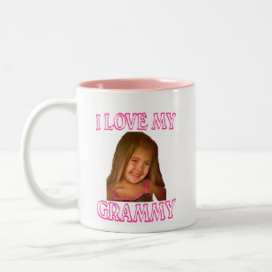 I LIEBE MEIN GRAMMY ZWEIFARBIGE TASSE