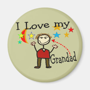 I Liebe mein großartiger Vater Magnet