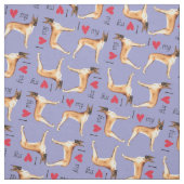 I Liebe mein großer Däne Stoff (Muster)