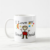 I Liebe mein großer Grandad Kaffeetasse (Links)