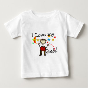 I Liebe Mein großer Vater Baby T-shirt