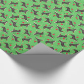 I Liebe mein größerer Schweizer Gebirgshund Geschenkpapier (Ecke)