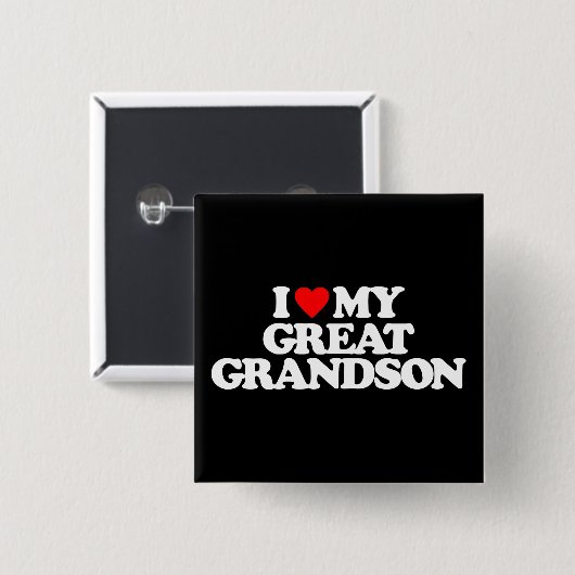 I LIEBE MEIN GROSSES - ENKEL BUTTON (Vorne & Hinten)