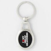 I LIEBE MEIN GROSSES - ENKEL SCHLÜSSELANHÄNGER (Vorderseite)