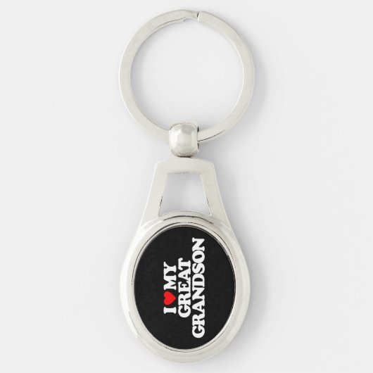 I LIEBE MEIN GROSSES - ENKEL SCHLÜSSELANHÄNGER (Vorderseite)