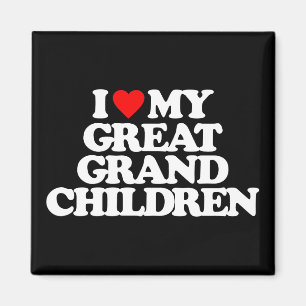 I LIEBE MEIN GROSSES - ENKELKINDER MAGNET