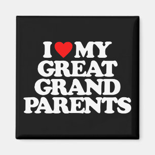 I LIEBE MEIN GROSSES - GROSSELTERN MAGNET