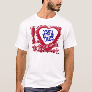 I Liebe Mein Großherz - Foto T-Shirt