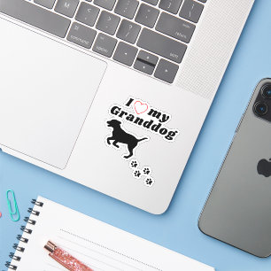 I Liebe Mein Großhund - Großhundebüttel Aufkleber