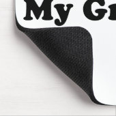 I Liebe mein Großvater Mousepad (Ecke)