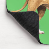 I Liebe mein Gruben-Stier-Terrier Mousepad (Ecke)