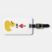 I Liebe mein Gummienten-Gepäck-Umbau Gepäckanhänger (Vorderseite horizontal)