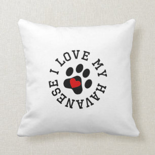 I Liebe mein Havanese Kissen