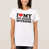 i Liebe mein heißer Freund T-Shirt (Vorderseite)