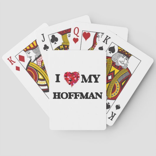 I Liebe MEIN Hoffman Spielkarten (Rückseite)