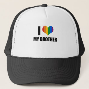 I Liebe mein homosexueller Bruder Truckerkappe