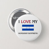 I Liebe mein honduranischer Freund Button (Vorne & Hinten)