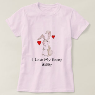 I Liebe mein Honig-Häschen T-Shirt