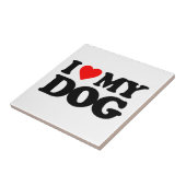 I LIEBE MEIN HUND FLIESE (Seite)