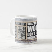 I Liebe mein Hund Kaffeetasse (Vorderseite Links)