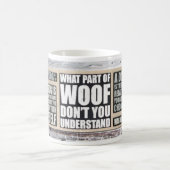 I Liebe mein Hund Kaffeetasse (Mittel)