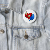 I Liebe mein HyazintheMacaw Button (Beispiel)