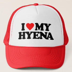 I LIEBE MEIN HYENA TRUCKERKAPPE