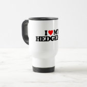 I LIEBE MEIN IGEL REISEBECHER (Vorderseite Links)