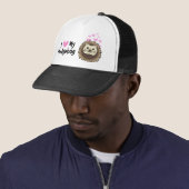 I Liebe mein Igel Truckerkappe (Beispiel)