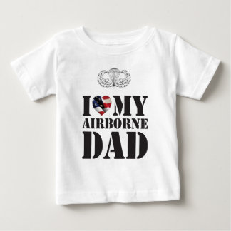 I LIEBE MEIN IM FLUGZEUG VATER BABY T-SHIRT
