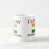 I Liebe mein indischer Freund Kaffeetasse (Mittel)