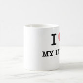 I Liebe mein Internierter Kaffeetasse (Mittel)